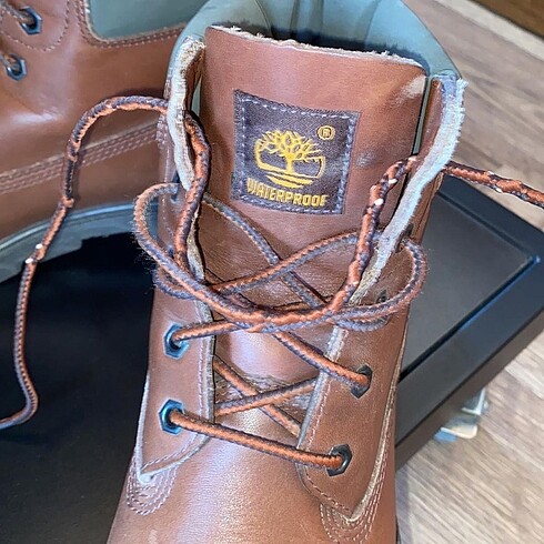 37 Beden kahverengi Renk Timberland kadın deri bot
