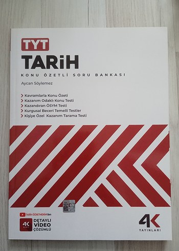 TYT Tarih Konu Özetli Soru Bankası