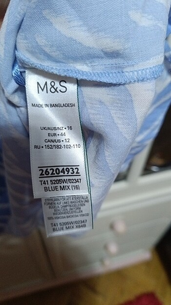 44 Beden M&S collection kadın askili