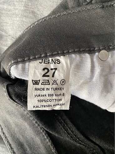 27 Beden Kot pantalon