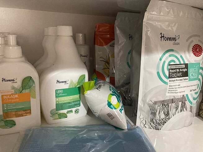 Diğer Homm bitkisel bulaşık tableti