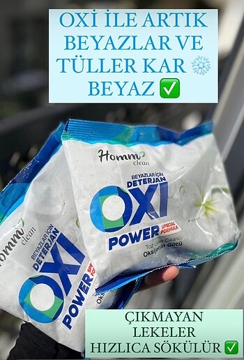 Homm bitkisel oxı beyaz