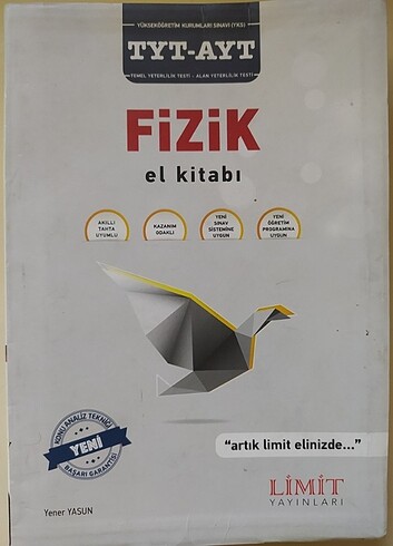 Limit tyt ayt fizik el kitabı 