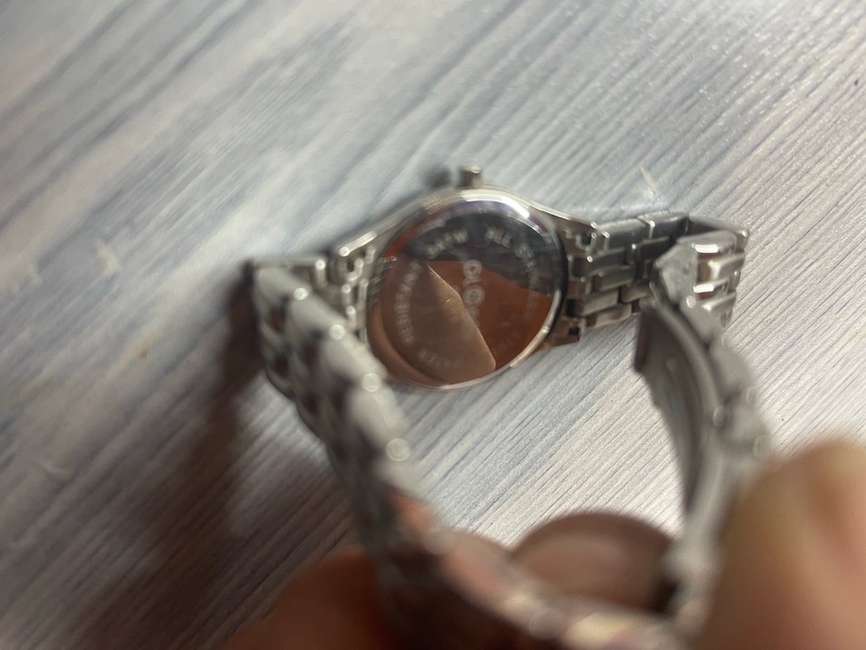 Gri Erkek Saat Kayışı Paslanmaz Çelik - Görsel 3