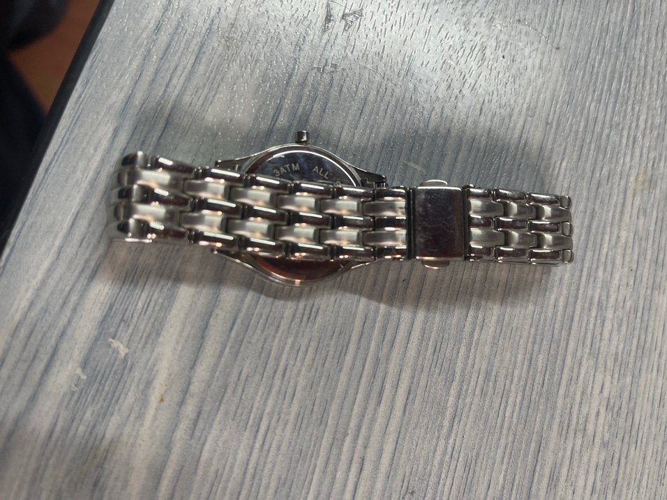 Gri Erkek Saat Kayışı Paslanmaz Çelik - Görsel 4