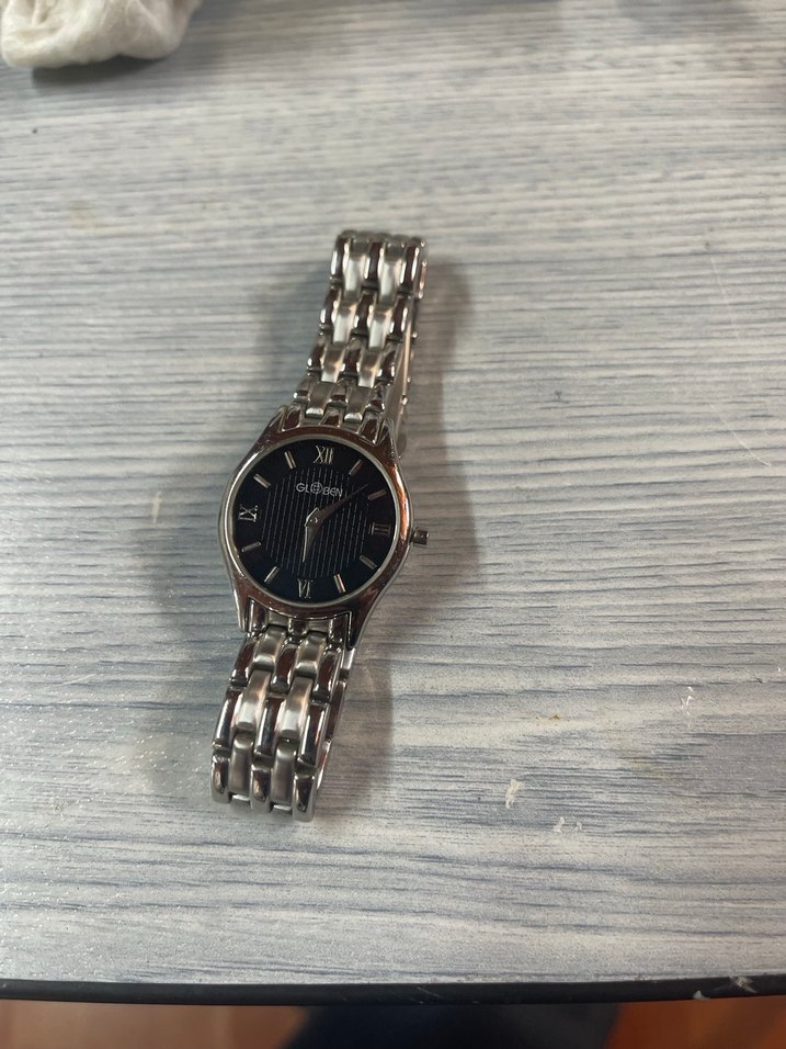 Gri Erkek Saat Kayışı Paslanmaz Çelik - Görsel 5