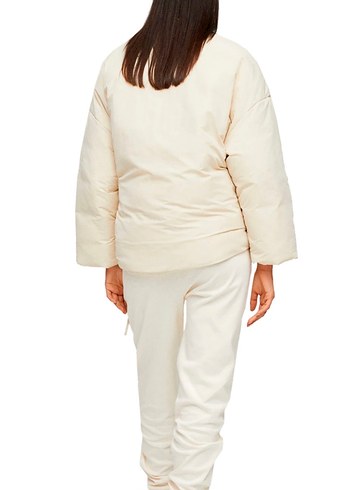 Mango İpli Kimono Mont - Görsel 4