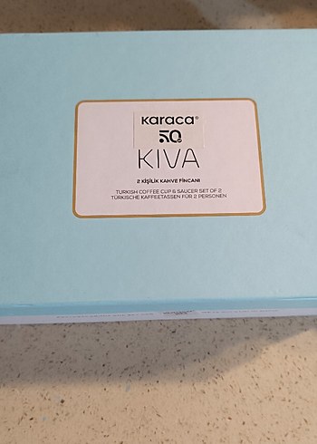 Beden yeşil Renk Karaca Kiva Yeşil 2 Kişilik Kahve Fincan Takımı 80 ml