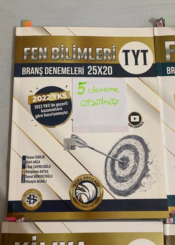 Bilgi Sarmal Tyt Fen,Tyt Fizik,Tyt Kimya,Tyt Biyoloji Kitapları