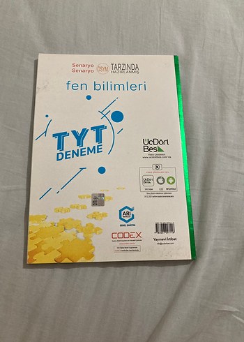 25 Adet TYT Deneme Kitabı ÜçDört