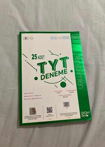 25 Adet TYT Deneme Kitabı ÜçDört