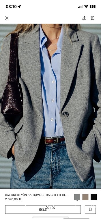 zara blazer ceket