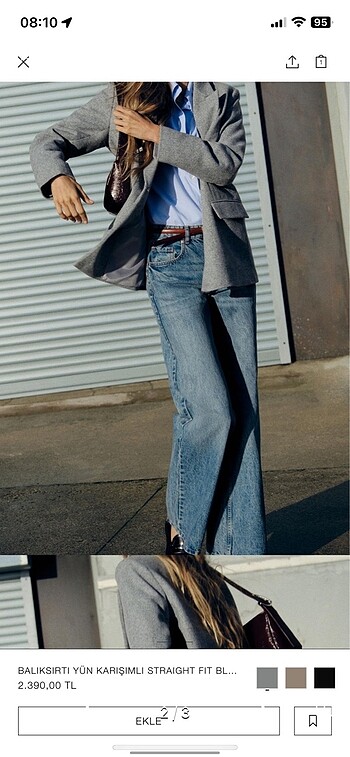 s Beden zara blazer ceket