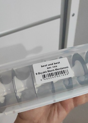 Beyaz Plastik Hamur Kesici - Görsel 3