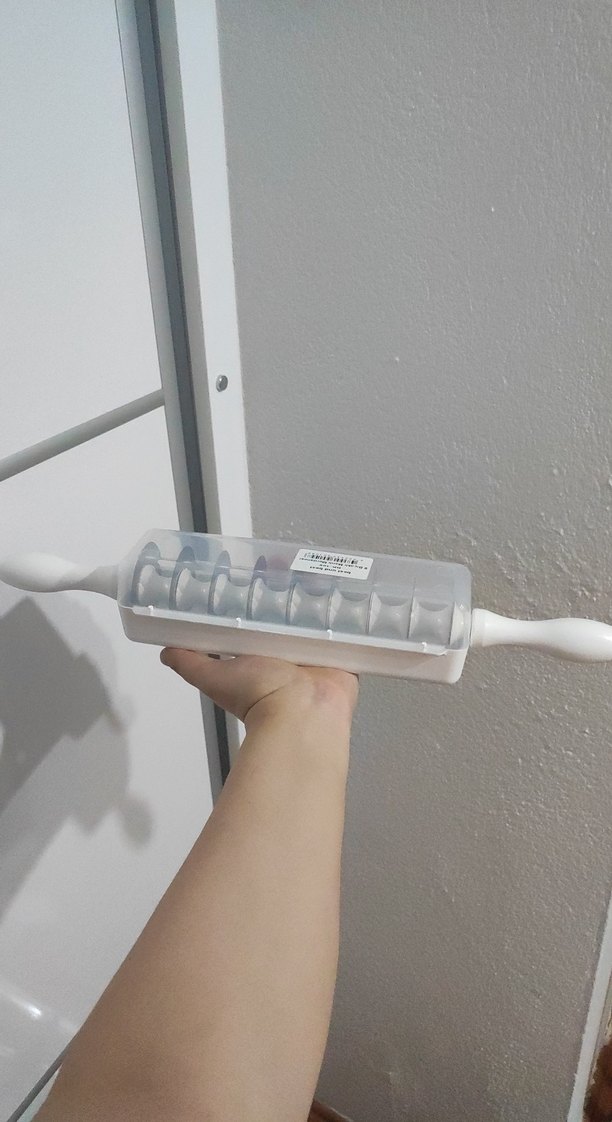 Beyaz Plastik Hamur Kesici - Görsel 4