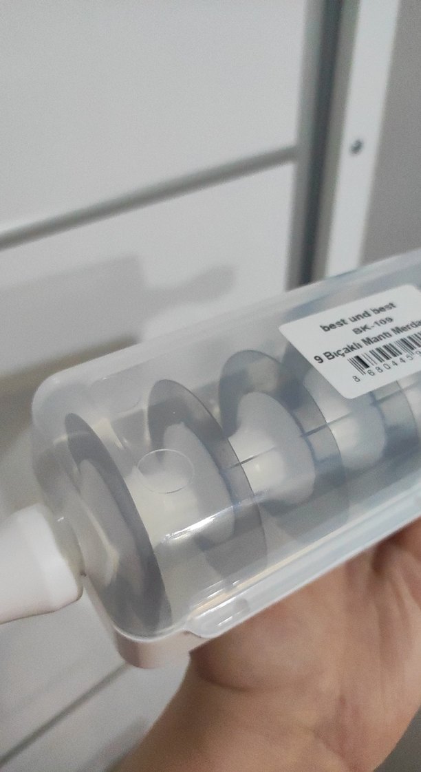 Beyaz Plastik Hamur Kesici - Görsel 2