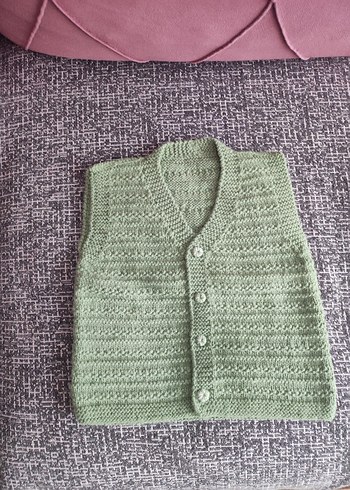 Kız- erkek bebek yelek - Görsel 16