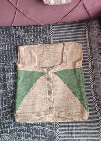 Kız- erkek bebek yelek - Görsel 15