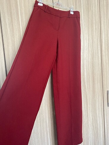 Adil Işık Bordo Kışlık Kumaş Pantolon