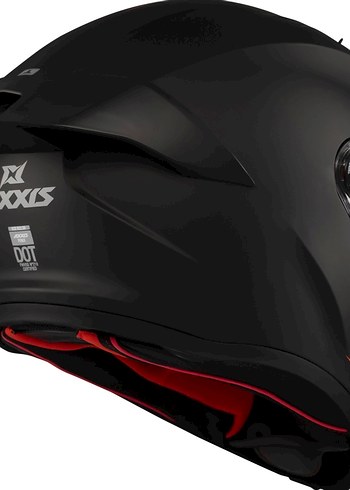 Axxıs Mat Siyah 0 Motorsiklet Kaskı - Görsel 4