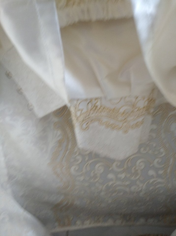 Klasik İşlemeli Beyaz Çocuk Takımı - Görsel 4