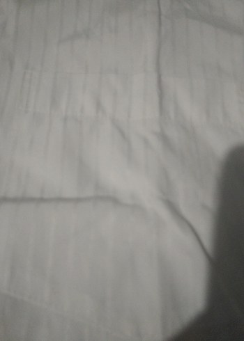 Beyaz Keten Erkek uzun Kollu Gömlek - Görsel 7