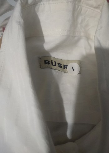 Beyaz Keten Erkek uzun Kollu Gömlek - Görsel 4