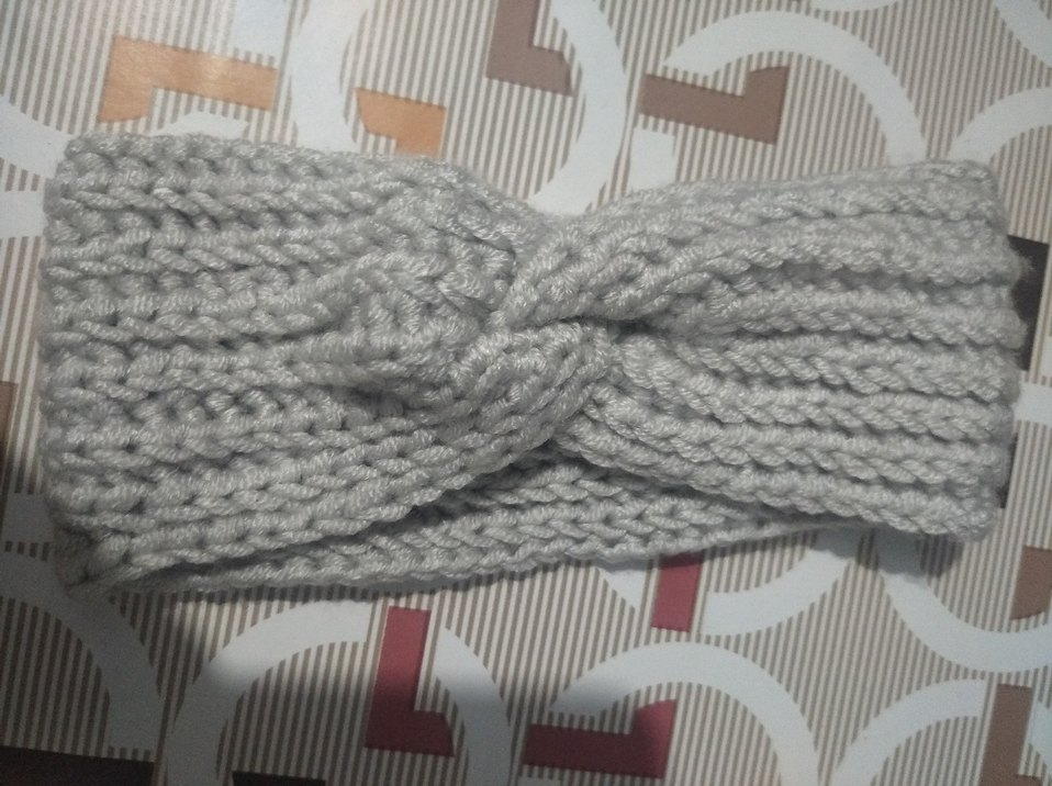 ı el örgüsü bebek bandana - Görsel 4