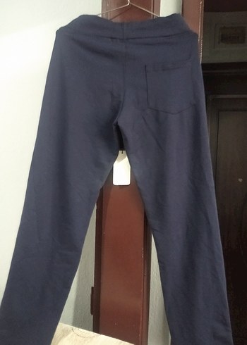 Kuşaklı Kadın Lacivert Eşofman Altı - Görsel 2