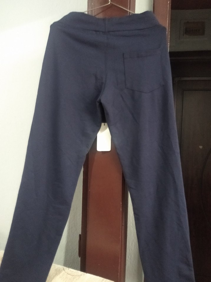 Kuşaklı Kadın Lacivert Eşofman Altı - Görsel 2