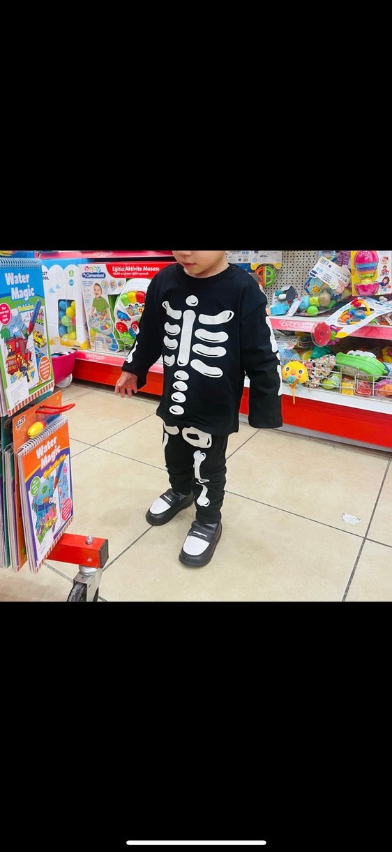 H&M SiyahErkek Çocuk Makosen Ayakkabı - Görsel 3