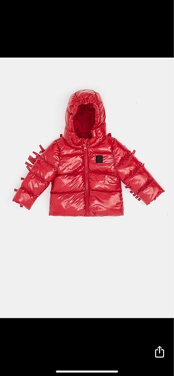 Bg store baby Kırmızı Mont