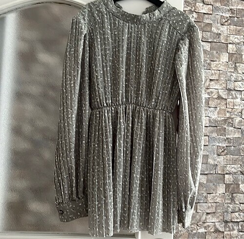 yeşil tunik