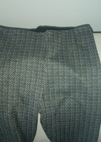Koton Gri Triko Kadın Midi Kumaş Pantolon