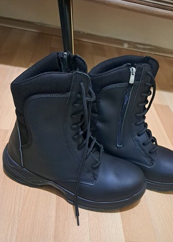 Deri Siyah 42 numara Zımaro marka bot - Görsel 2