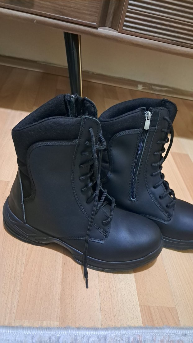 Deri Siyah 42 numara Zımaro marka bot - Görsel 2