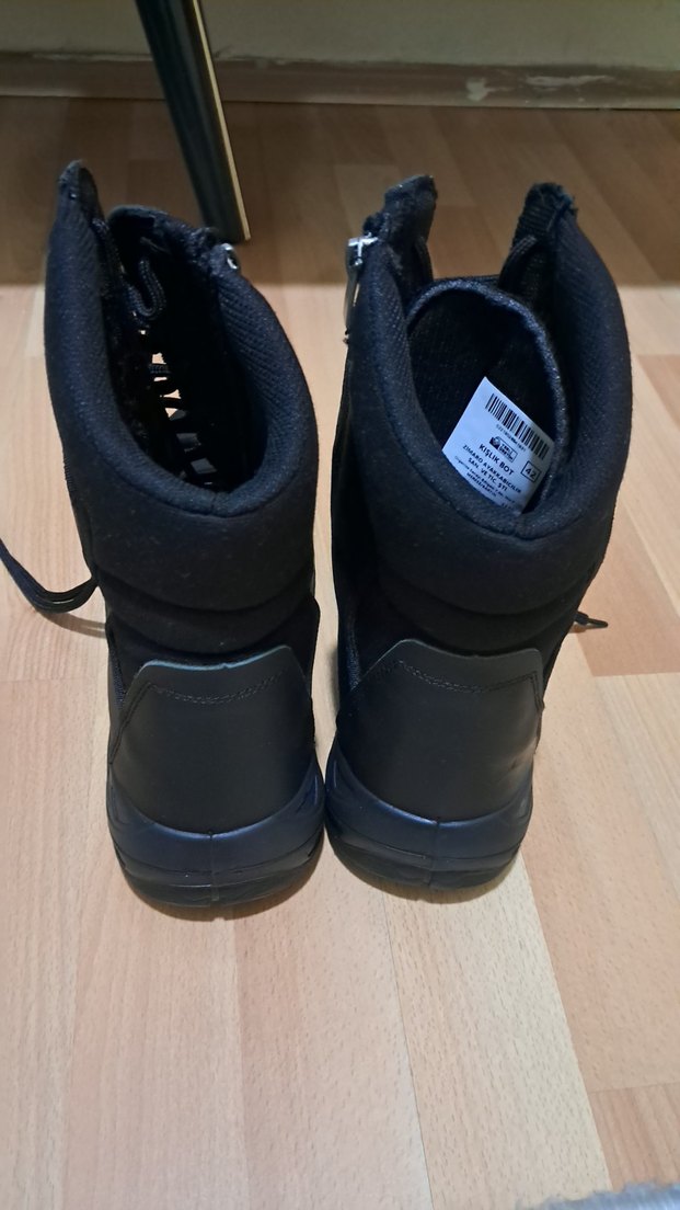 Deri Siyah 42 numara Zımaro marka bot - Görsel 4