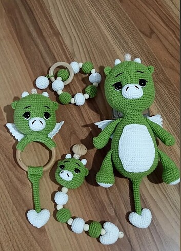Amigurumi çıngırak set