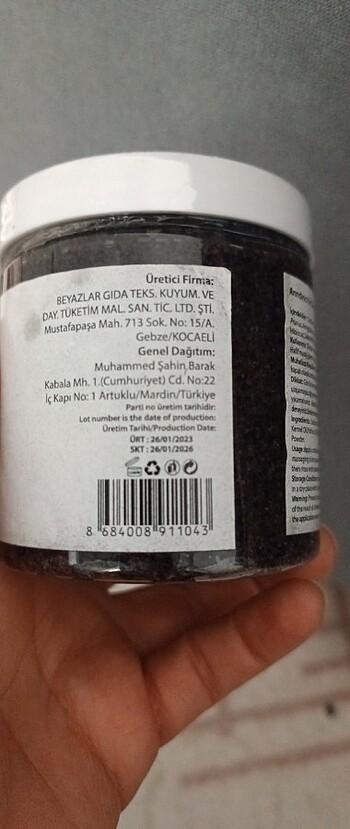 Vücut yüz Peelingi Arındırıcıcı nemlendirici - Görsel 2