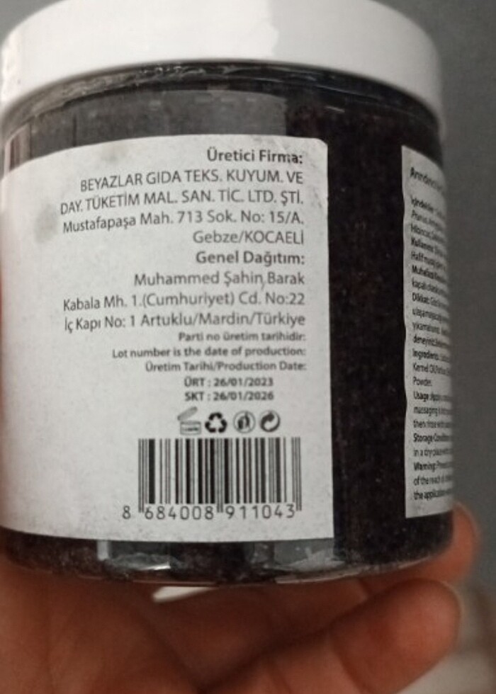 Vücut yüz Peelingi Arındırıcıcı nemlendirici - Görsel 2