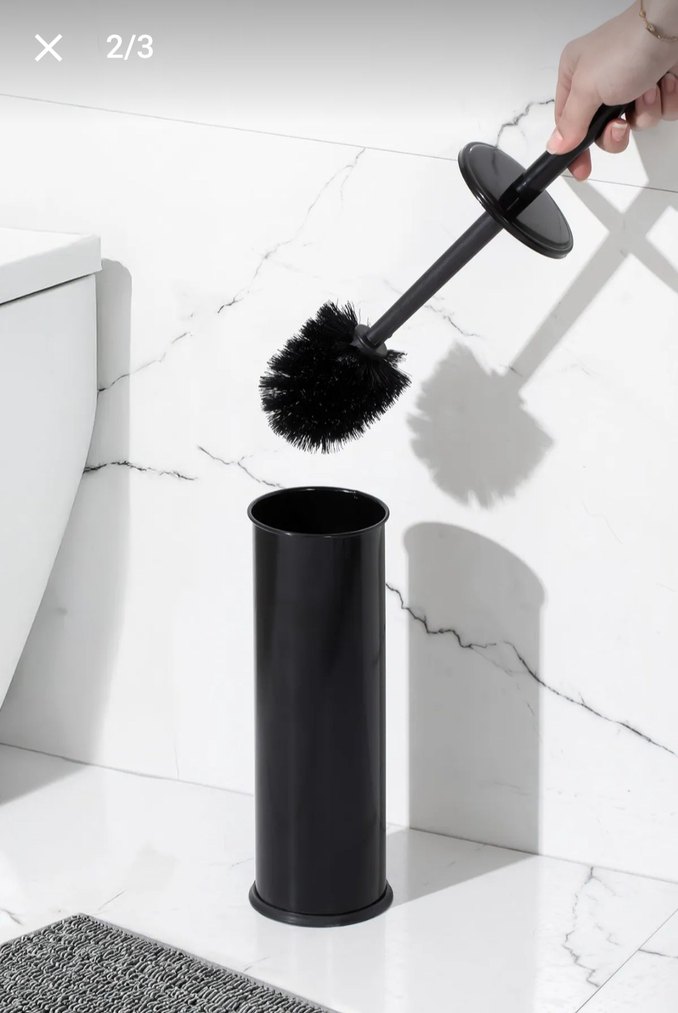 Siyah WC Fırçası Seti - Görsel 2