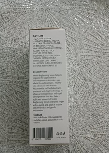 Pırlanta Aydınlatıcı Serum Niacinamide %10 - Görsel 2