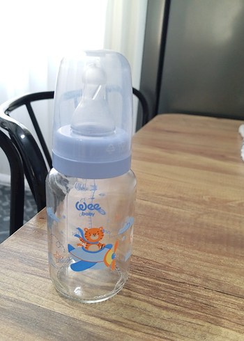 Pastel Mavi Bebek Biberonu 125 ml - Görsel 4