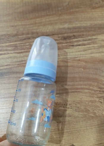 Pastel Mavi Bebek Biberonu 125 ml - Görsel 3