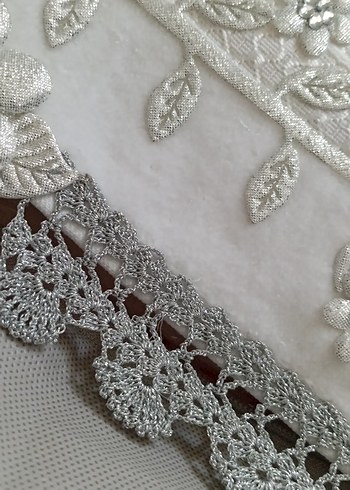 Gri Nakışlı Sepet Desenli el yüz havlusu - Görsel 4