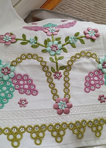 büyük el yüz havlusu çeyizlik - Görsel 2