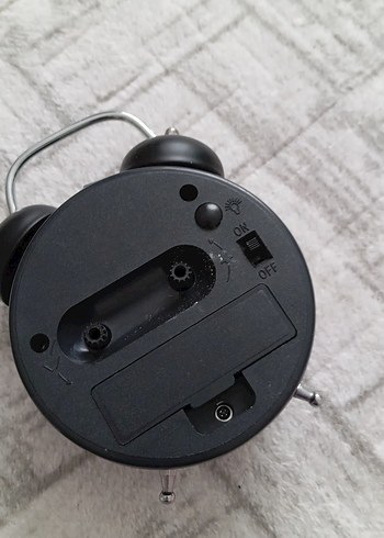 Siyah Masa Çalar Saat - Görsel 2