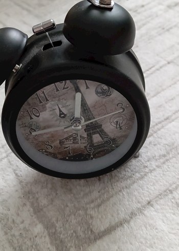 Siyah Masa Çalar Saat - Görsel 4
