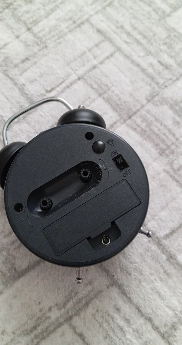 Siyah Masa Çalar Saat - Görsel 2