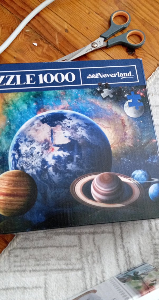 Uzay Temalı 1000 Parça Puzzle - Görsel 2